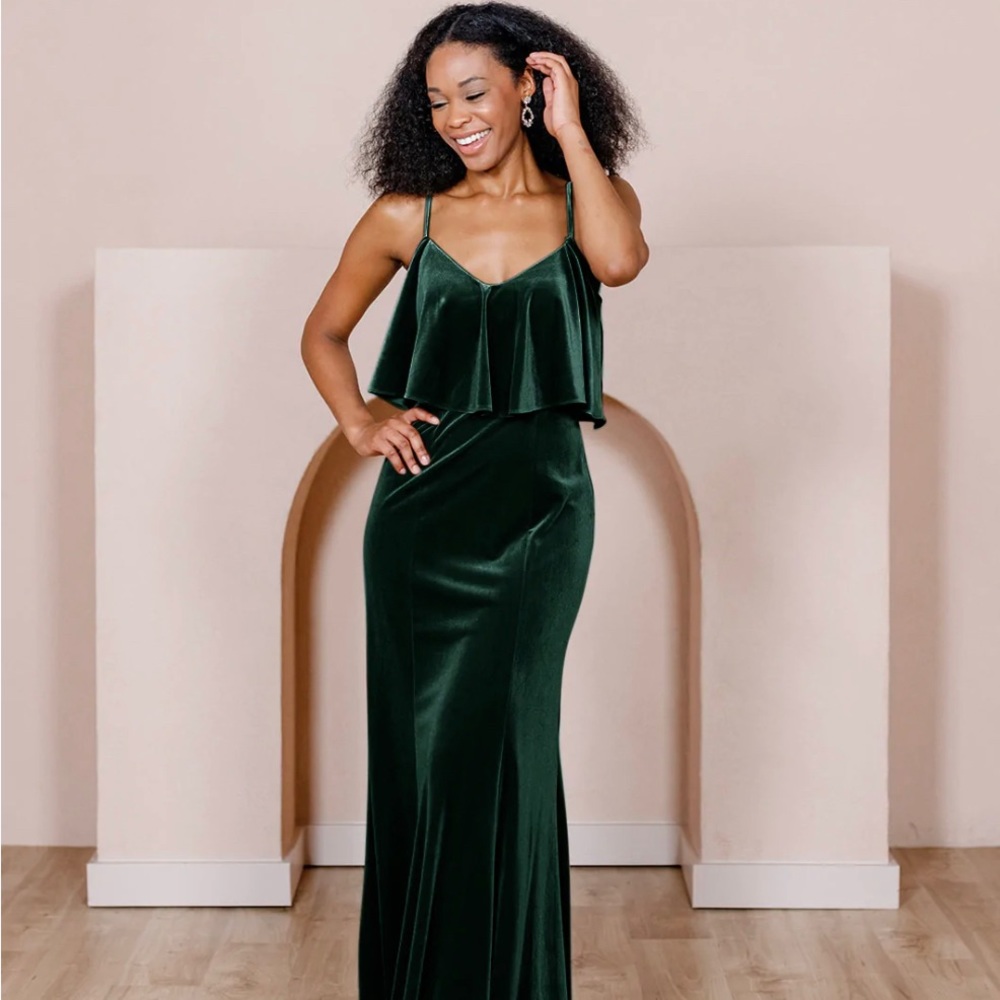 Revelry Reilly convertible emerald dress